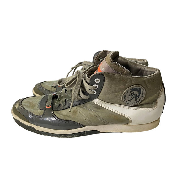 Diesel Deep Mid Leather Sneakers Men\'s 9.5
